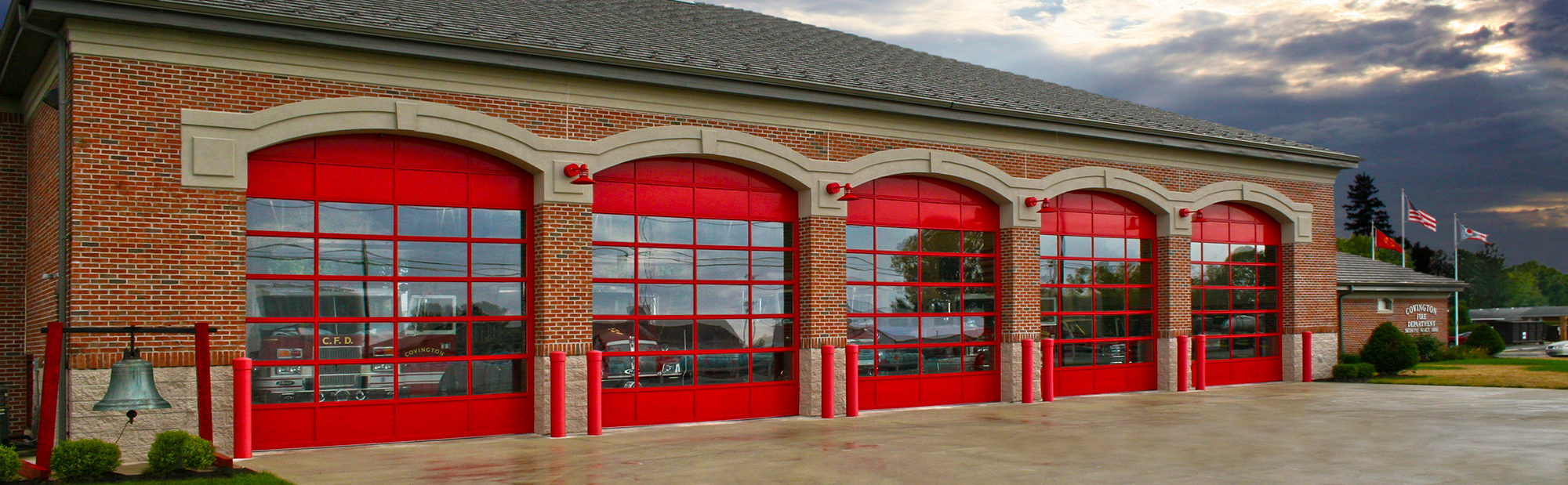  Fire Station Overhead Doors